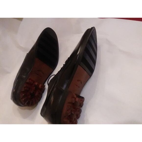Bacco Bucci Rizzo Italy Brown Leather Shoes MEN\'S SZ 11 main image 5